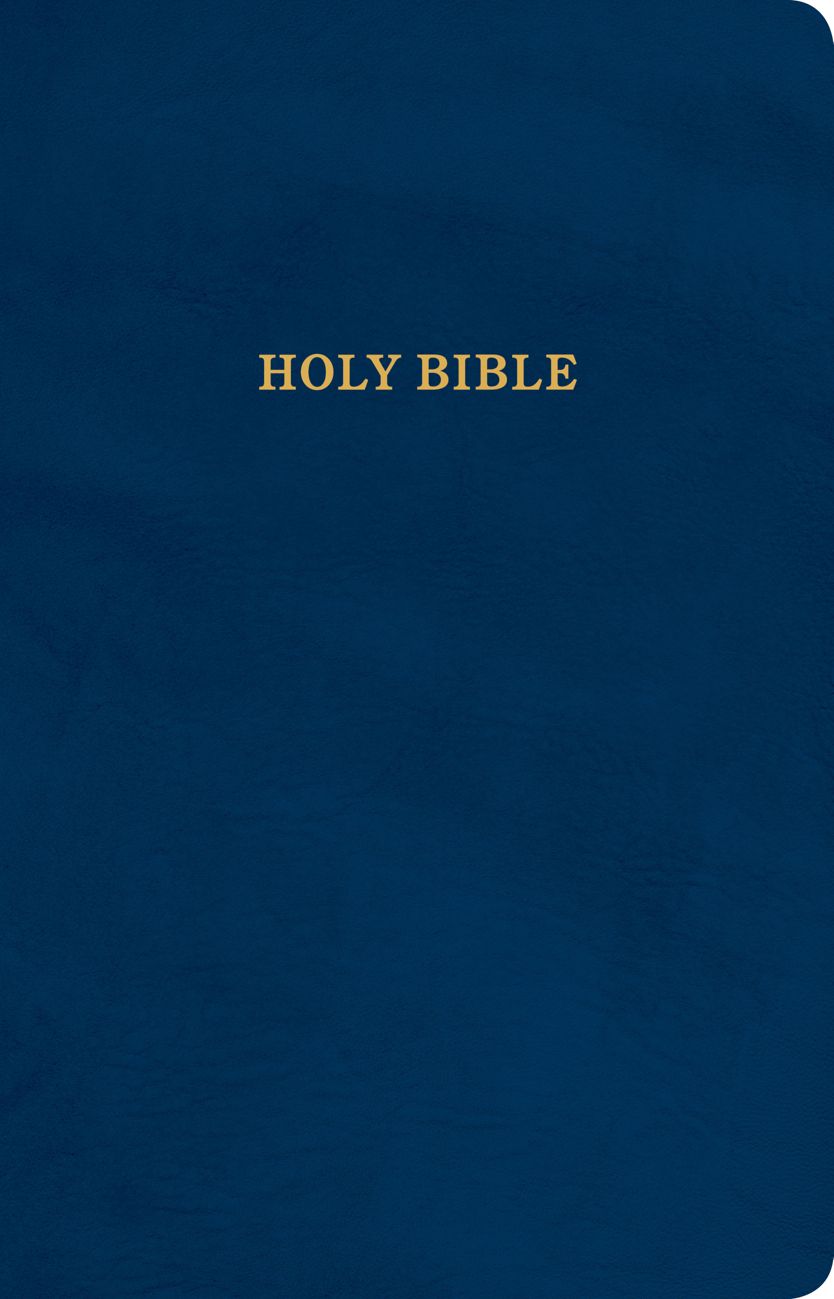KJV Gift and Award Bible, Blue Imitation Leather